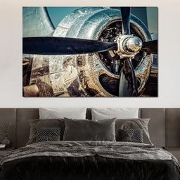WWII Airplane Propeller - NicheCanvas