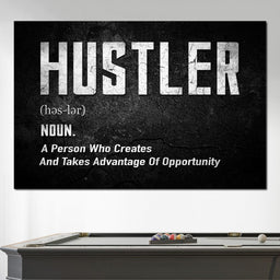 Hustle - David Drake - NicheCanvas
