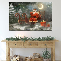 Christmas Night - NicheCanvas