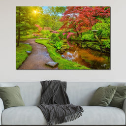 Japanese Garden - NicheCanvas