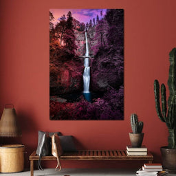 Colorful Falls - Lucas Moore - NicheCanvas