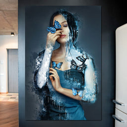 Butterfly Angel - Johanjjf - NicheCanvas