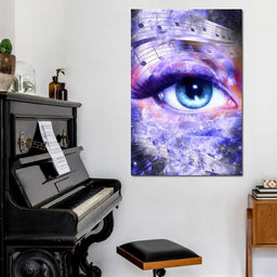 Musical Eye - NicheCanvas