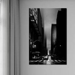 Downtown Toronto Fogfest no35 - Brian Carson - NicheCanvas