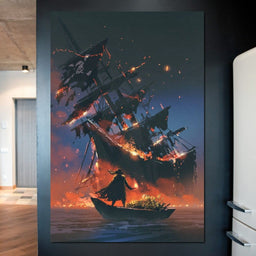 Stealing The Treasure - NicheCanvas