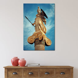 Athena Statue in Athens - NicheCanvas