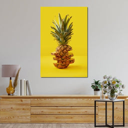 Sliced Pineapple - NicheCanvas