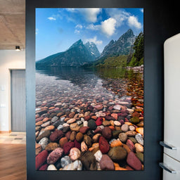 Colored Pebbles - Lucas Moore - NicheCanvas