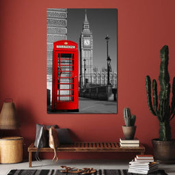 Westminster Phone Box  - NicheCanvas