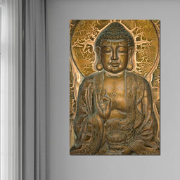 Buddhist Mural - NicheCanvas