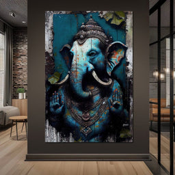 Wise Ganesha - NicheCanvas