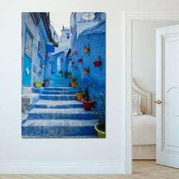 Chefchaouen - Blue village in Morocco - NicheCanvas