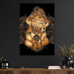 Baby Ganesh - NicheCanvas