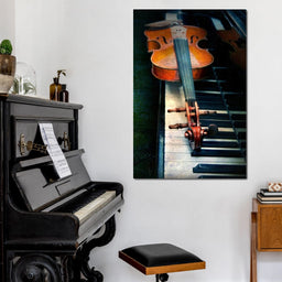 Piano & Violin - NicheCanvas