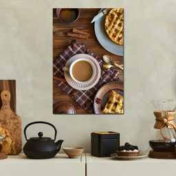 Cup of Coffee with Sugar Pie - NicheCanvas