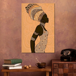 African Lady - NicheCanvas