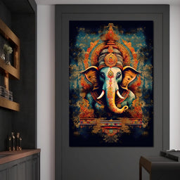 Tranquil Ganesha - NicheCanvas