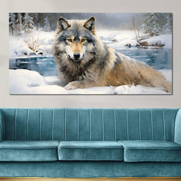 Winters Majestic Guardian - NicheCanvas