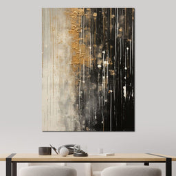 Distant Amber Echoes - NicheCanvas