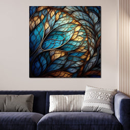 Mosaic Treescape - NicheCanvas