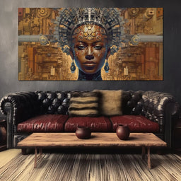 African Portrait Jama - Sakeem Gibbs - NicheCanvas