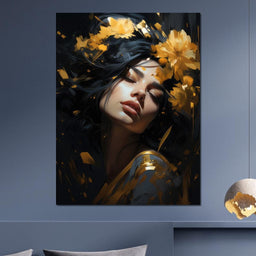 Regal Floral Headpiece - NicheCanvas