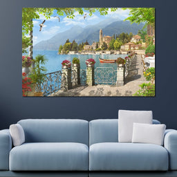 Italian Promenade - NicheCanvas