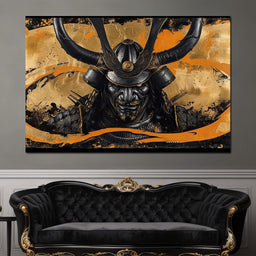 Golden Samurai Sovereign - NicheCanvas