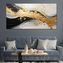 Morningstar Gold Swirl 2 - Tanni Cylon - NicheCanvas