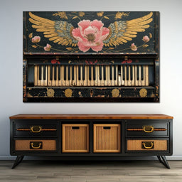 Floral Music Collection 11 - Wildrose Creations - NicheCanvas