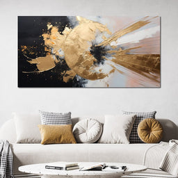 Auroral Brushstrokes Cascade - NicheCanvas