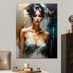 Female Portrait 0012 - Vizahn Burger - NicheCanvas