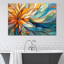 Amber Waves of Petal Patterns - Cole Williams - NicheCanvas