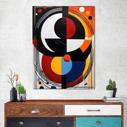 Colorful Modern Art 005 - Johanjjf - NicheCanvas