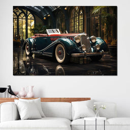 Pristine Classic Car - NicheCanvas