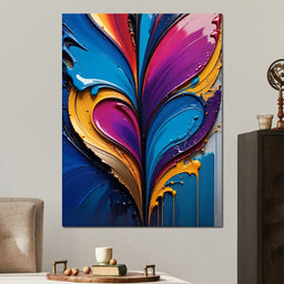 Colorful Love 02 - Johanjjf - NicheCanvas