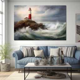 Captivating Lighthouse - NicheCanvas