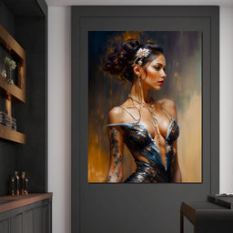 Female Portrait 071 - Johanjjf - NicheCanvas