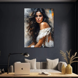 Female Portrait 169 - Johanjjf - NicheCanvas