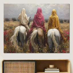 Womens Horse Riding - NicheCanvas