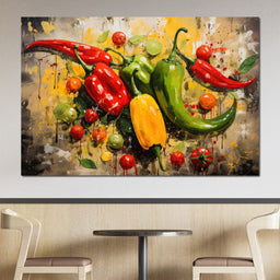 Vibrant Harvest Symphony - Wildrose Creations - NicheCanvas