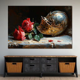 Two Roses - NicheCanvas