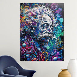 Albert Einstein - Alicia Smith - NicheCanvas