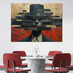 Fragmented Perception Portrait - NicheCanvas