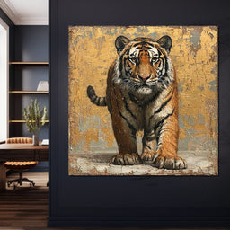 Auburn Sovereign's Gaze - NicheCanvas