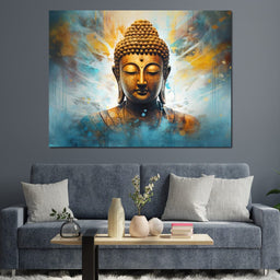 Buddha's Mystical Mural - NicheCanvas