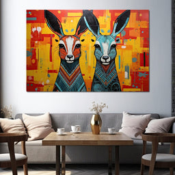 Tribal Spirits of the Wild - NicheCanvas