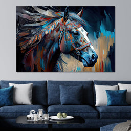 Cherokee Horse 3 - Alicia Smith - NicheCanvas