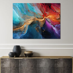 Marbled Movements - NicheCanvas