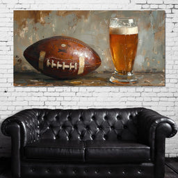 Gridiron Cheers to Victory - NicheCanvas